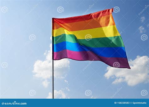 lgbt vlag stock afbeelding image  homosexueel fotografie