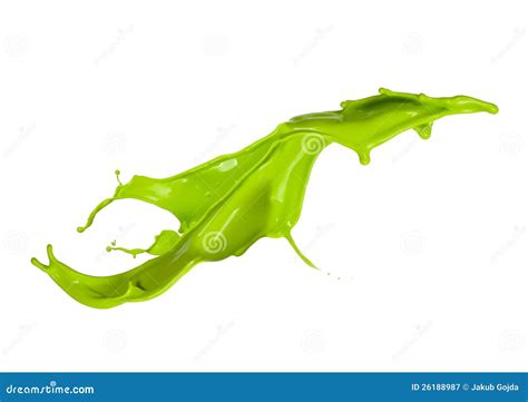 green splash royalty  stock photography image