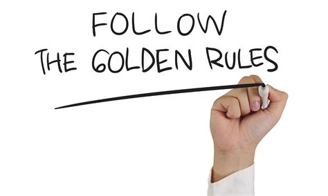 the golden rule should trump politics