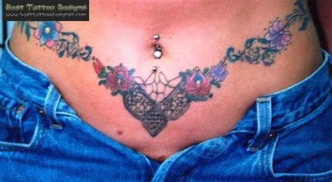 funny belly button tattoos 37 desktop background