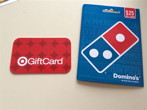 buy  dominos gift card   target gift card passionate penny pincher
