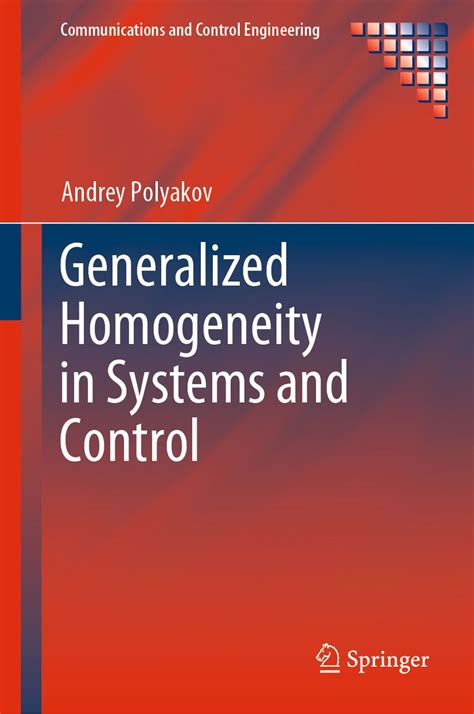 generalized homogeneity  systems  control  walmartcom
