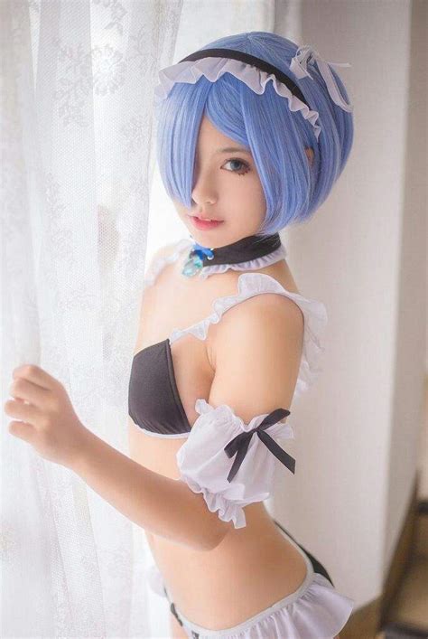 rem and ram cosplay in dessous re zero anime amino