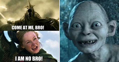 hilarious lord   rings memes  change      movies