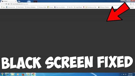 fix google chrome black screen issues  windows