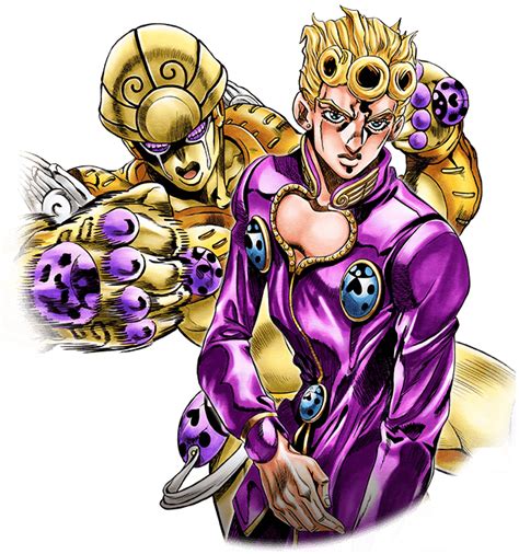 Anime Giorno Giovanna Png Photos Png Mart