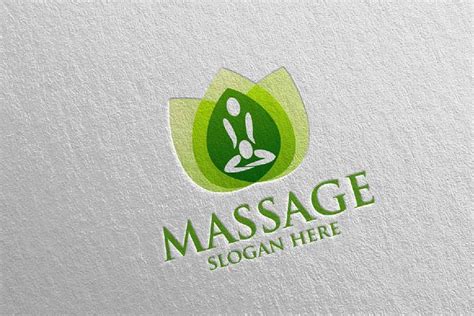 Massage Logo Design 14 408958 Logos Design Bundles