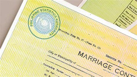 Psa Nso Marriage Certificate Online Delivery Service