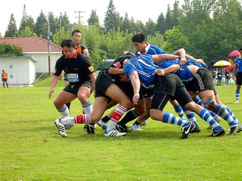 rugby scrum  stock photo public domain pictures