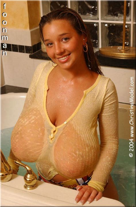 christina model big tits
