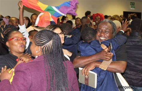 lgbti activists celebrate landmark botswana