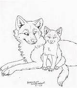 Wolf Drawing Pup Coloring Drawings Sketch Cub Line Pups Pages Mom Deviantart Scared Anime Puppy Color Draw Sketches Natsumewolf Geico sketch template