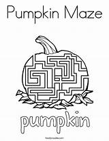 Maze Pumpkin Coloring Print Built California Usa sketch template