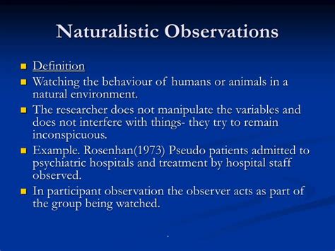 observation powerpoint  id