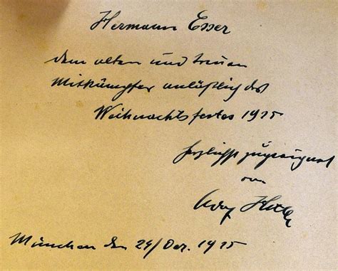rarest ever signed copy of adolf hitler s autobiography mein kampf is