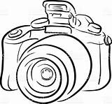 Camera Dslr Clipart Vector Drawing Clipartmag Cliparts Cctv Easy Getdrawings Clipground sketch template