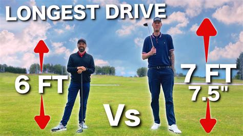 ft  lbs golfer hits  miles long drive challenge youtube