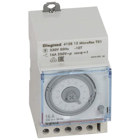 legrand micro rex   analogue daily timer switch  installing   distributor