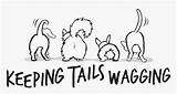 Dog Wagging Cartoon Tails Kindpng sketch template
