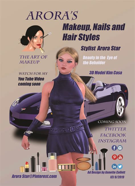 aroras makeup nails  hairstyles predesignedfull page magazine
