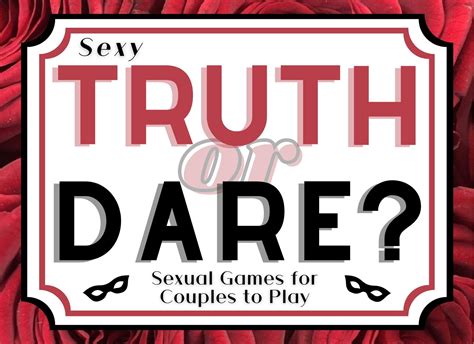 Sexy Truth Or Dare Sexual Games For Couples To Play Naughty Book For