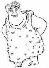 Croods Coloring Pages Printable Para Choose Board Colorear Colouring sketch template