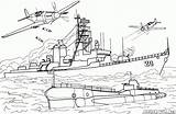Submarine Stati Uniti Distruttore Kolorowanki Statki Nave Niszczyciel Battleship Destructor Guerra Malvorlagen Barcos Schiffe Destroyer Kolorowanka Uu Colorkid Sottomarino Navi sketch template