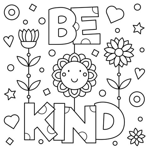 ideas  coloring kindness coloring worksheet