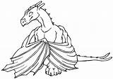 Dragon Coloring Pages Scary Kids Popular sketch template