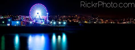 santa monica pier go check out my page on facebook if