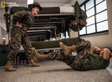 Marines Lay Out Plans For Gender Integrating Boot Camp At The Platoon Level
