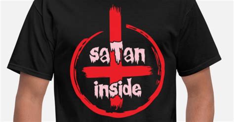 satan inside men s t shirt spreadshirt