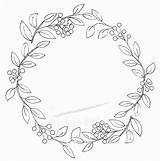 Laurel Malen Kranz Herbstkranz Malvorlagen Bloemenkrans Zeichnung Basteln Kleurplaat Boho Getdrawings Bloemenslinger Einfach Doodles Turkcephe Wrth sketch template