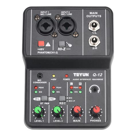 universal professional audio interface sound card computer electric