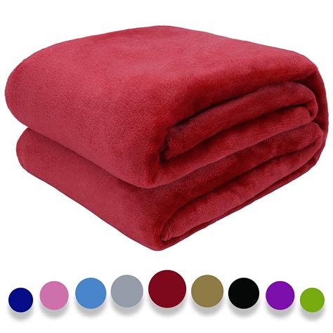 arkham flannel fleece blanket throw red home blanketfluffy blanket warm bed throws  sofa