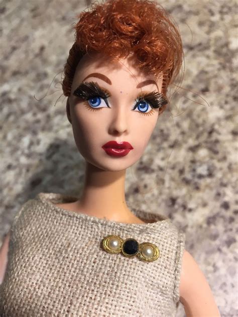 2002 I Love Lucy Lucille Ball Barbie Doll Episode 147 Lucy Gets A Paris