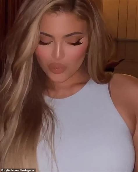 Kylie Jenner Shows Off Her Freshly Dyed Blonde Hair On A Fun Night Out