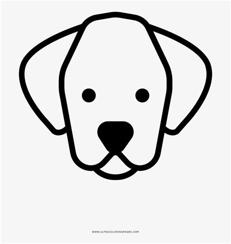 simple puppy face coloring pages