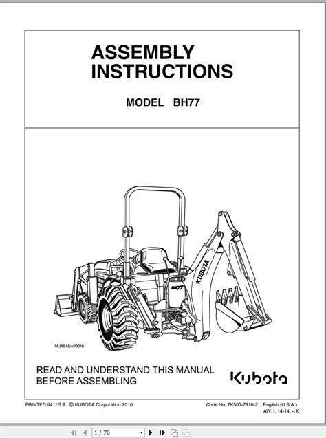 kubota backhoe operator manual part manualen auto repair manual forum heavy equipment