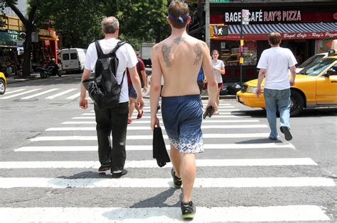 seen in new york shirtless men the new york times