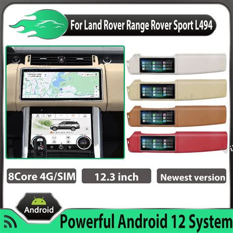 android  land rover range rover sport    car radio wireless carplay  ac