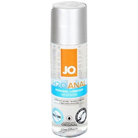jo h2o anal personal lube 2 oz sex toys popporn