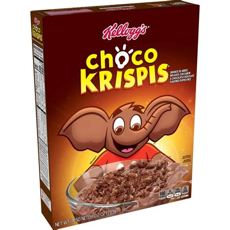 kelloggs choco krispis breakfast cereal original  fat oz