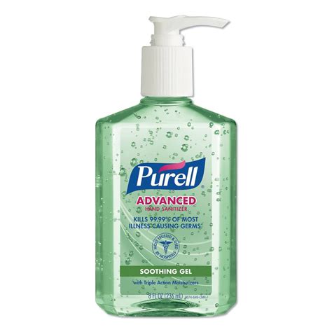 Purell Advanced Hand Sanitizer Soothing Gel Fresh Scent With Aloe And