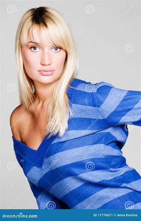Beautiful Blonde Stock Image Image Of Forefront Beauty 11776671