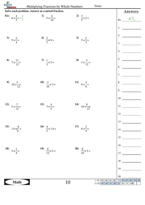 multiplying mixed numbers   numbers worksheet