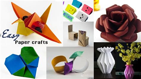 7 easy paper crafts ideas amazing craft idea diy