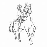 Kleurplaat Pru Riding Paard Kleurplaten Paarden sketch template