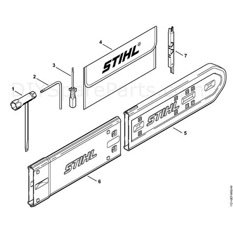 stihl  chainsaw  parts diagram tools