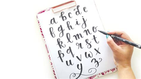 big picture classes brush  lettering